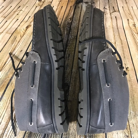 SPERRY Top-Sider Men’s 11.5 Gray/Black Chukka Boot Shoes - Picture 6 of 8